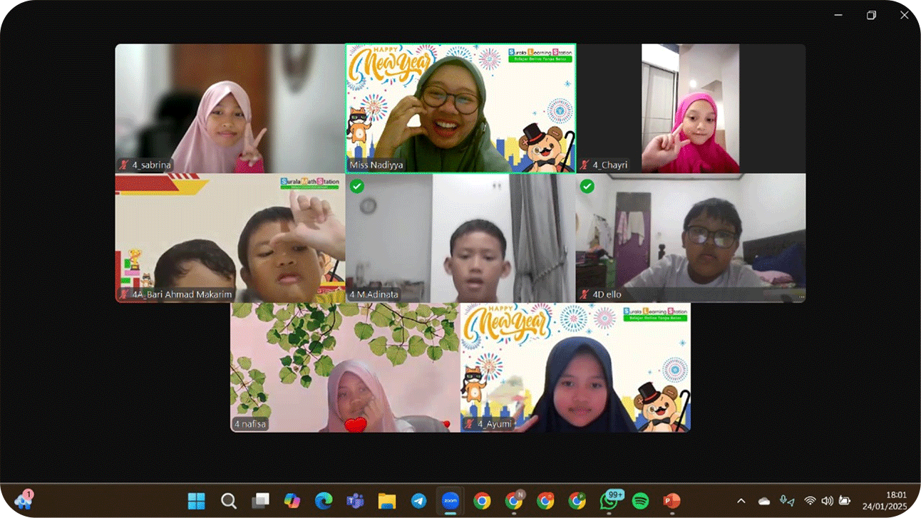 MAKSIMAL 8 ANAK DI KELAS ADVANCE