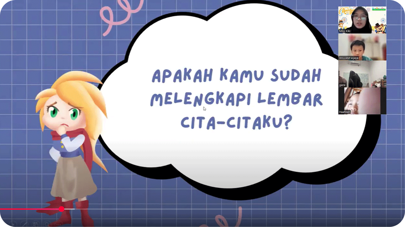 Salah satu kegiatan kelas Aktivitas LITERASI